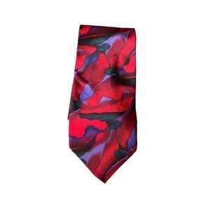 J.Garcia vintage men’s Cyclops rock, limited edition multicolored 100% silk tie